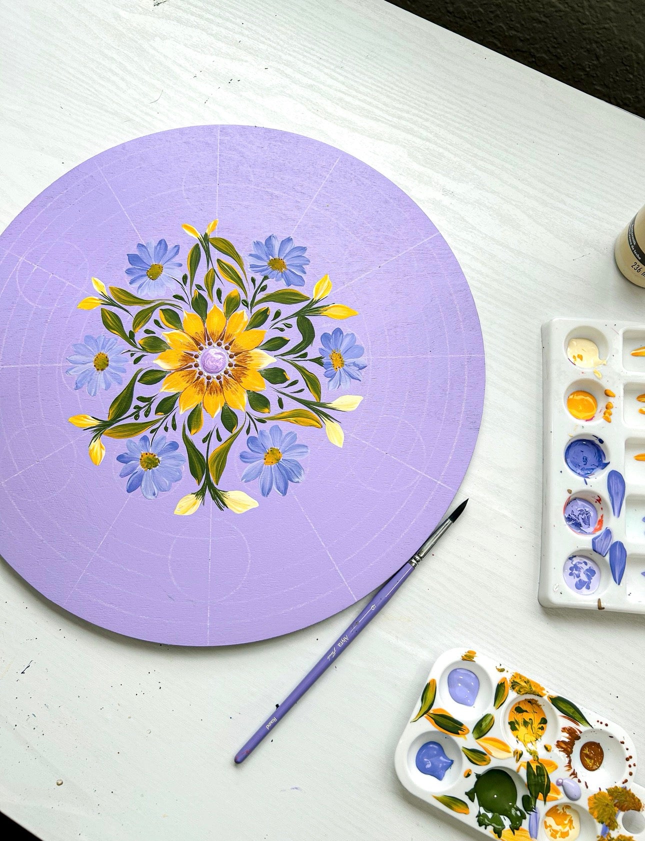 Sweet Flowers Mandala