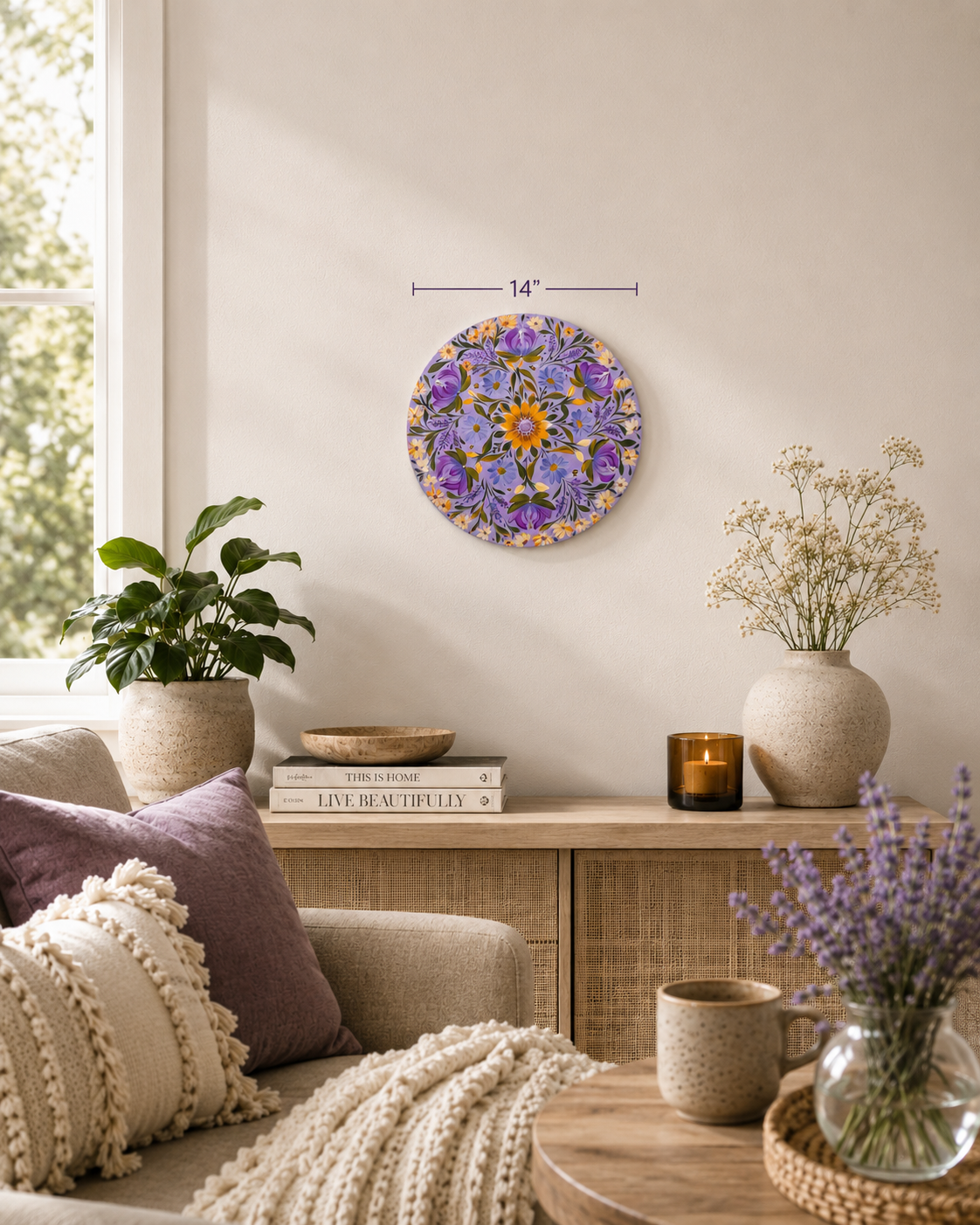 Sweet Flowers Mandala